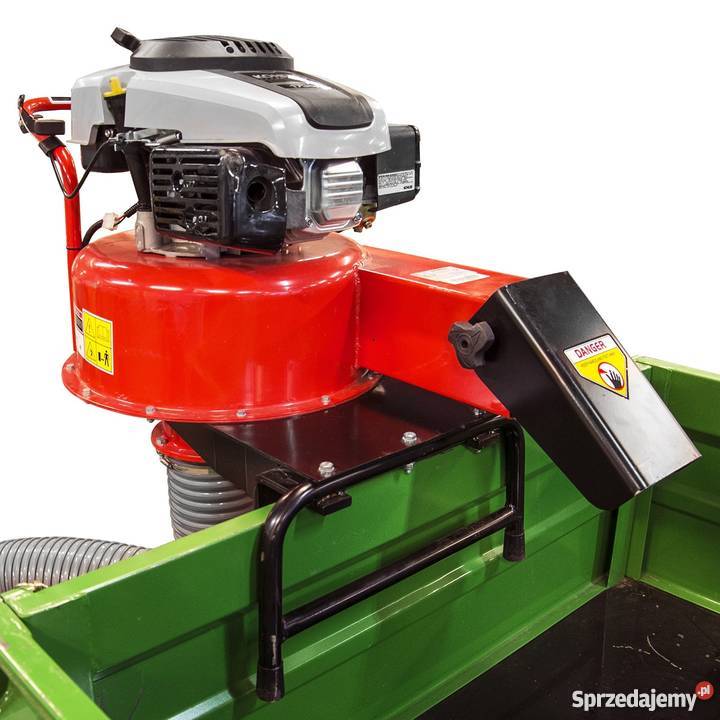 Dmuchawa do liści 6 montowana na przyczepę burtę Rybna