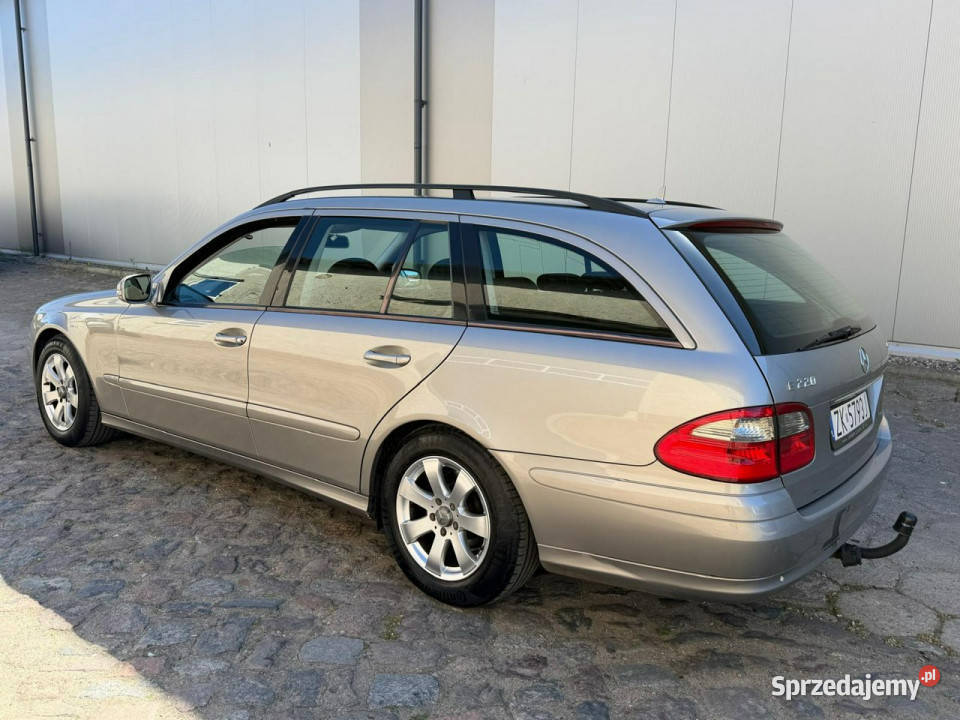 Mercedes E 220 E220 CDI 170 Lift Parktronic wspomaganie kierownicy Koszalin