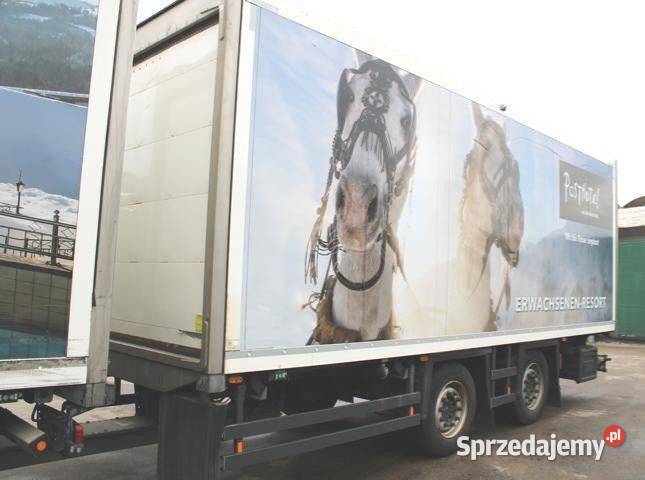 Chlodnia z przyczepa Mercedes automatyczna mazowieckie Warszawa
