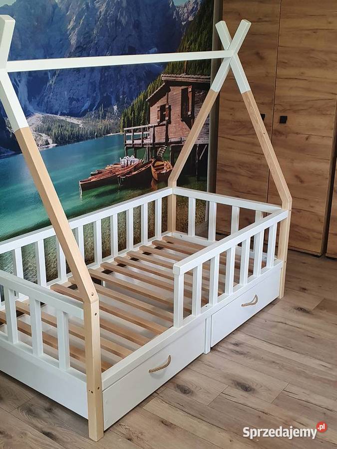 Łóżko dziecięce domek tipi klasyczne małopolskie Kraków