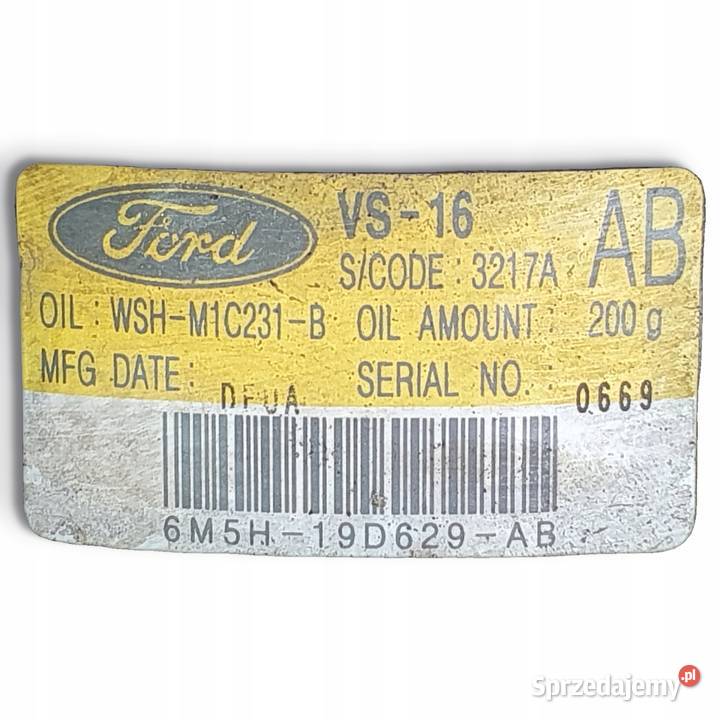 SPRĘŻARKA KLIMATYZACJI Ford C Focus II 18 16V Chełm