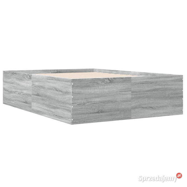 Rama łóżka szary dąb sonoma materiał 45cm Warszawa