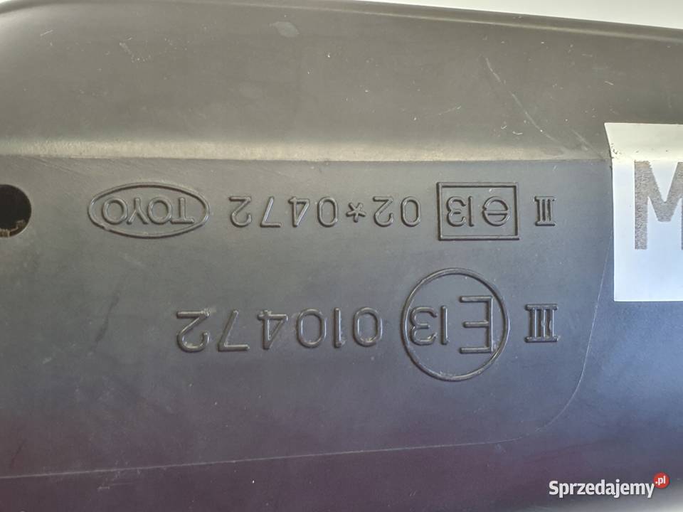 LUSTERKO PRAWE PASAŻERA Suzuki Ignis 0006r 3 Pin