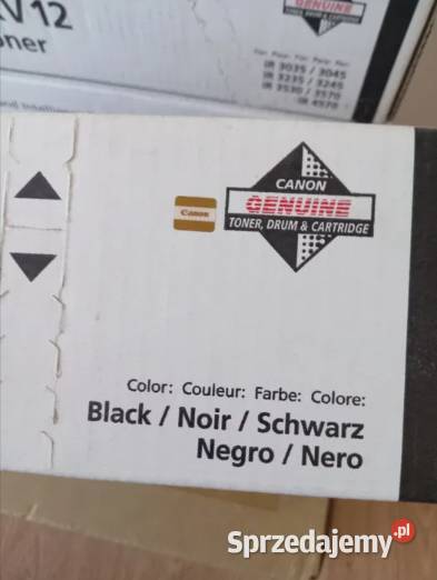 Toner Canon cexv12 oryginalny podlaskie Suraż