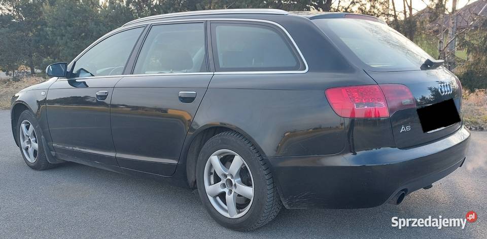 Audi A6 C6 avant benzyna z Lpg nieuszkodzony małopolskie Niepołomice sprzedam