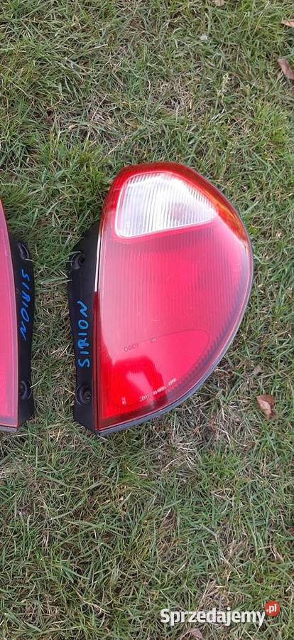 Lampy tylne Daihatsu Sirion I komplet prawa lewa osobowe Chocianów