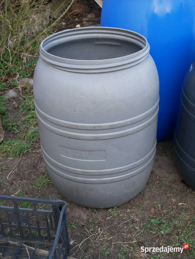 Beczki plastikowe Do kiszonek 45L 100L 220L Skwierzyna sprzedam