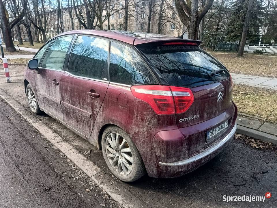 Citroen C4 Picasso exclusive panorama Xenon uszkodzony Kraków sprzedam
