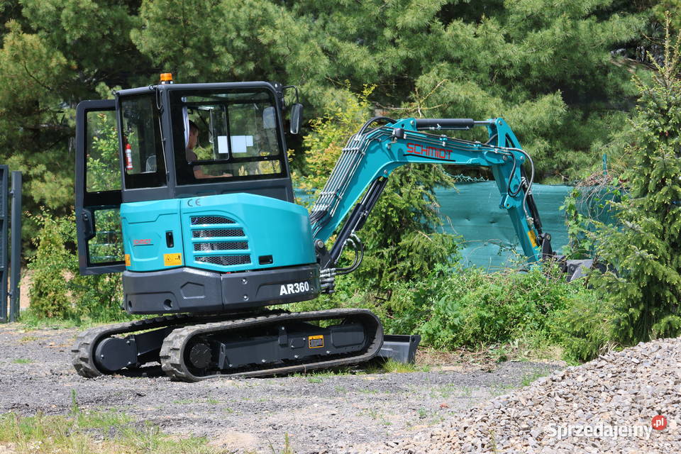 Minikoparka 38t SCHMIDT AR360 Kubota D1703 Klima Legnica