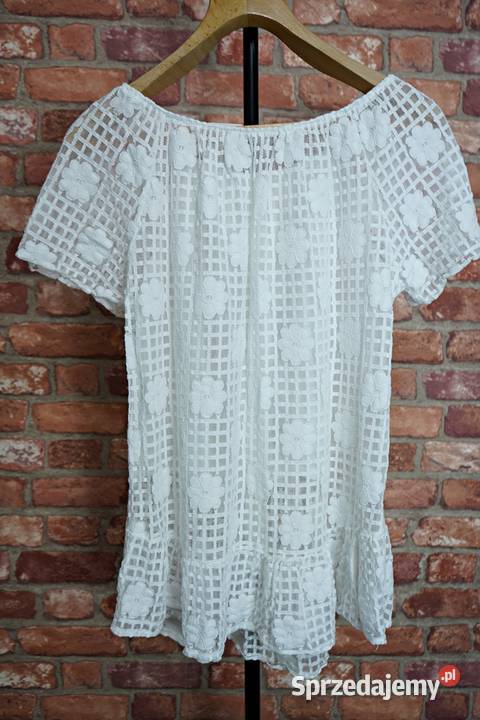 Biała Koszulka Miss Mu krótki Warszawa sprzedam