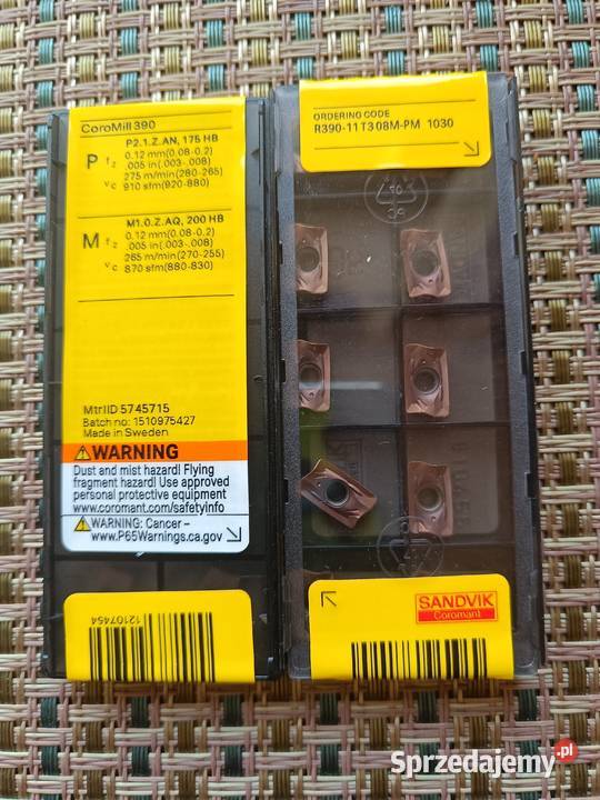 WYPRZEDAŻ Płytki wieloostrzowe Sandvik R390 Stalowa Wola