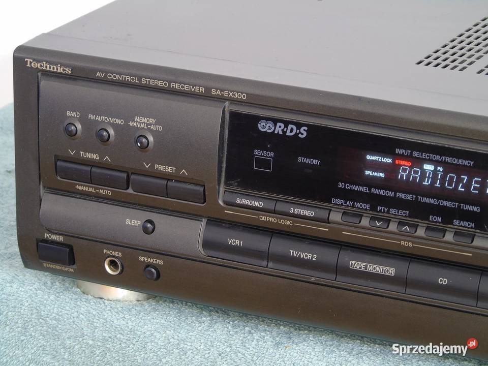 Wzmacniacz z radiem Technics SAEX 300 sprawny i Jasło