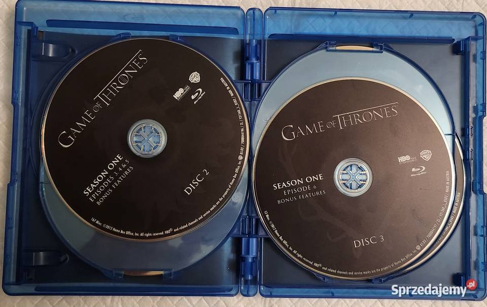 Gra o tron sezon 1 bluray Warszawa