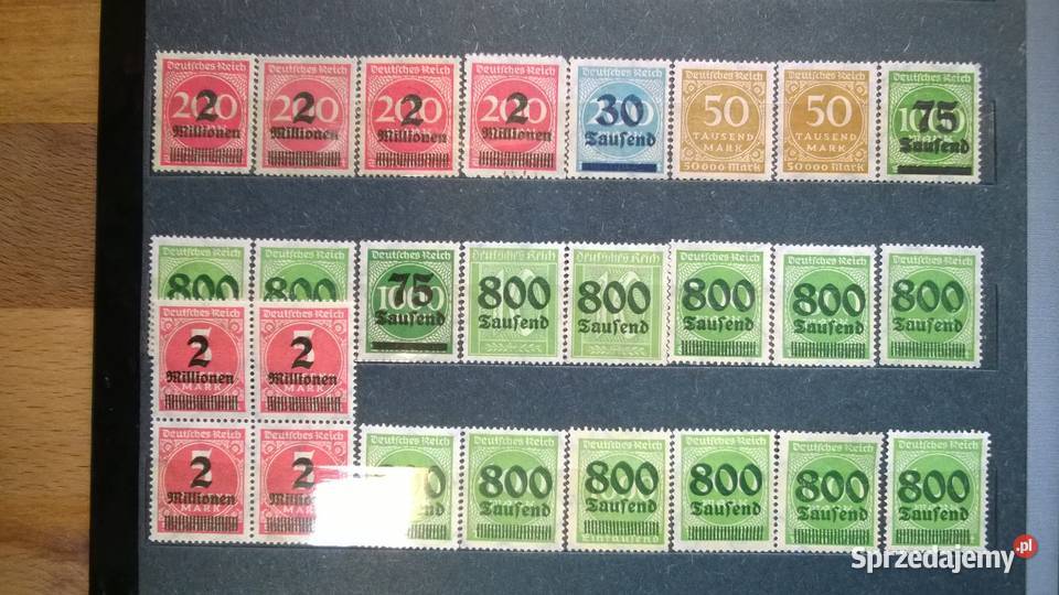 znaczki zestaw 78 czyste Warszawa