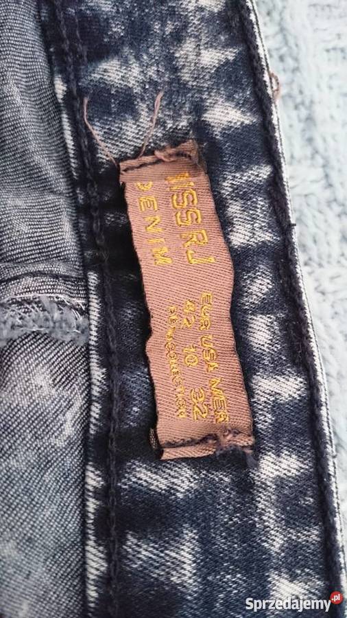 Spodnie damskie jeans ze strechem wąskie nogawki dolnośląskie sprzedam