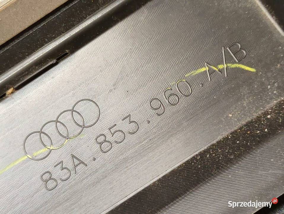 Listwa Drzwi Prawy Przód Audi Q3 II 83A853960 osobowe wielkopolskie Pleszew