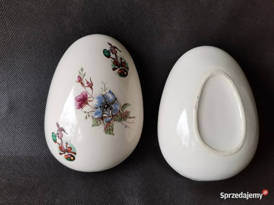 Stary pojemnik bomboniera Jajo Jajko Wielkanocne śląskie sprzedam