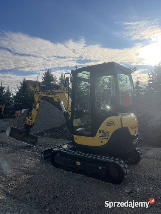 Minikoparka koparka Yanmar Sv22 2019 r 3 Lyzki Szybkozłącze Koparki Mielec sprzedam