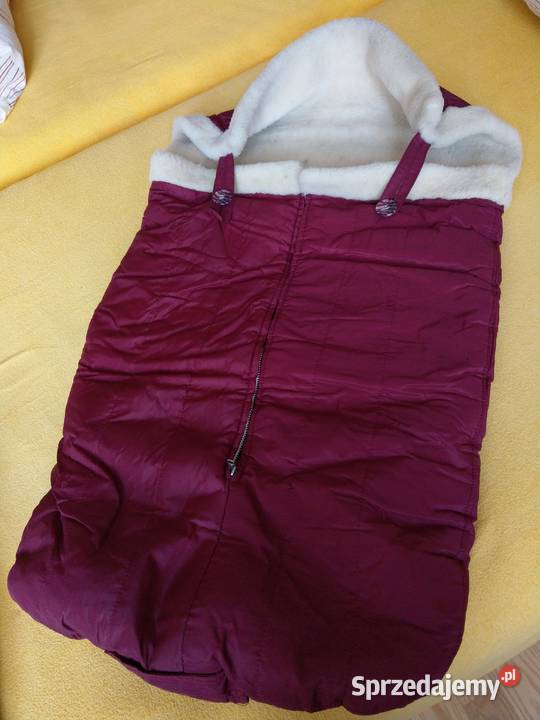 Fusak wełnianyśpiworek do wózka Cieszyn