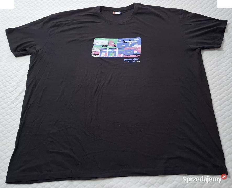 Koszulka krótki rękaw Tshirt czarna Amazon śląskie Czeladź