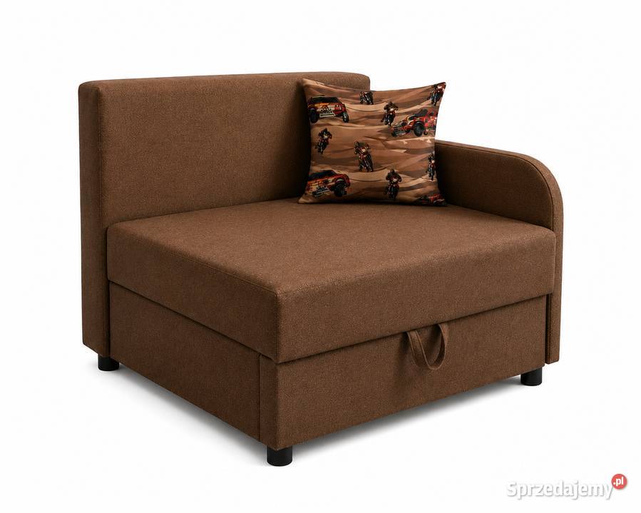 Sofa Rozkładana Jednoosobowa z Poduszką 43cm wielkopolskie Kępno