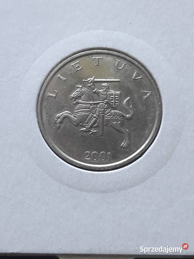 1 Litas Litwa 2001 r