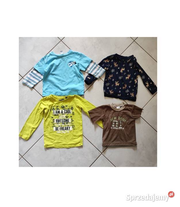4 sztuki bluzka top koszulka bluza bawełniane Kielce