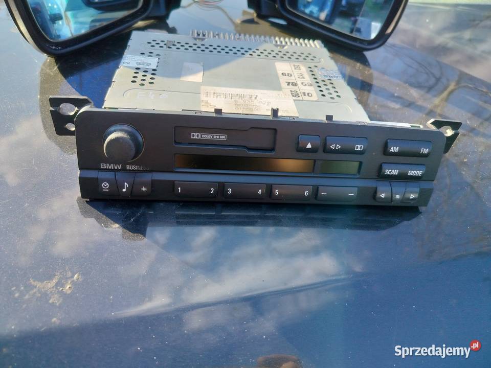 Bmw e46 radio oryginalne 100 Sprawne kaseta łódzkie Aleksandrów Łódzki sprzedam