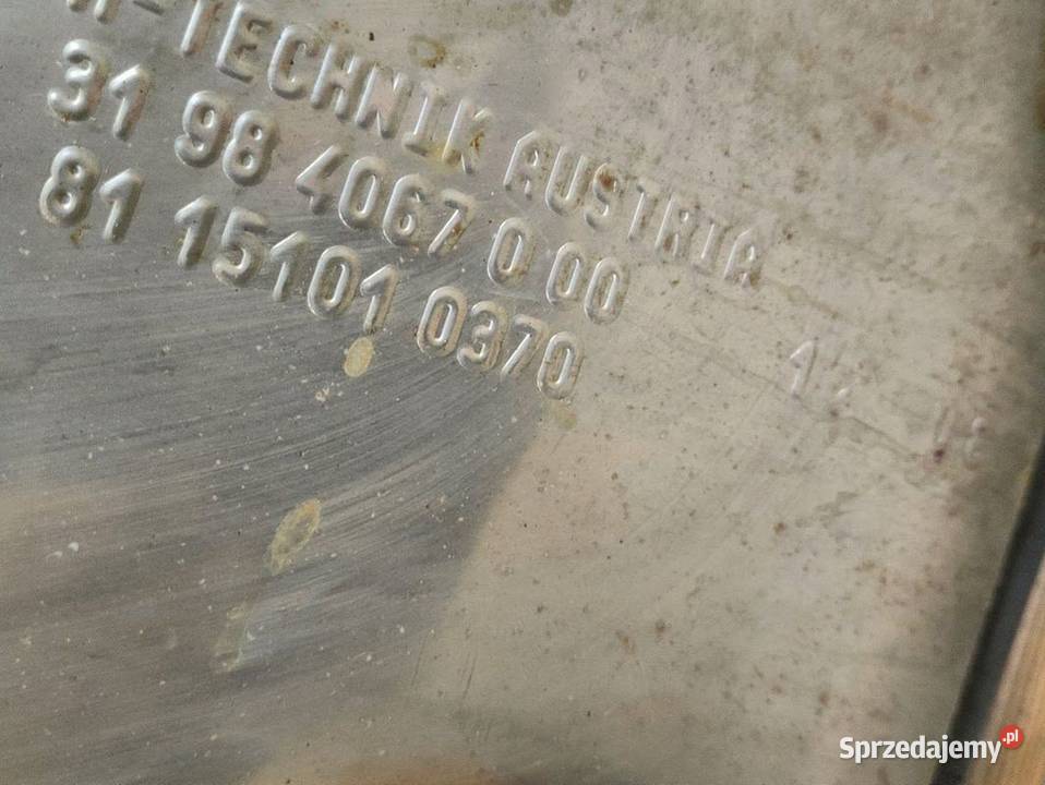 Tłumik Wydech Katalizator MAN TGX TGS Euro 5 Części samochodowe Pleszew