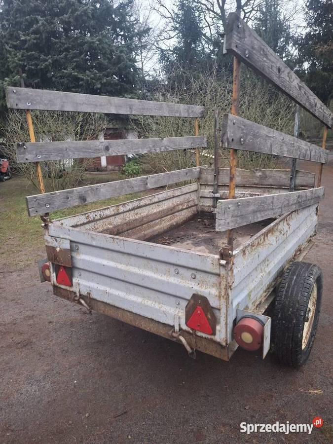Przyczepka tz4k wywrotka minitraktorek ogrodowy Krosno Odrzańskie