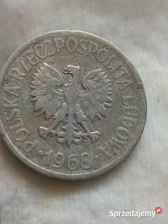 Sprzedam onete 20 groszy 1968 mala skretka lubelskie Chełm