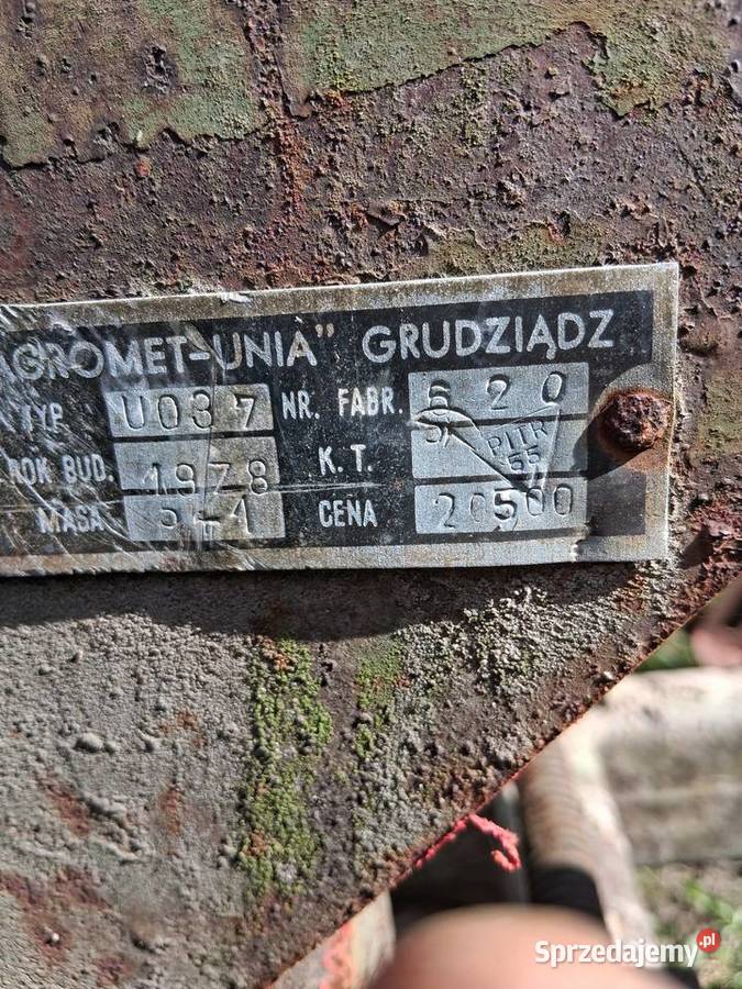 Pług 5 skibowy zagonowy Olsztynek