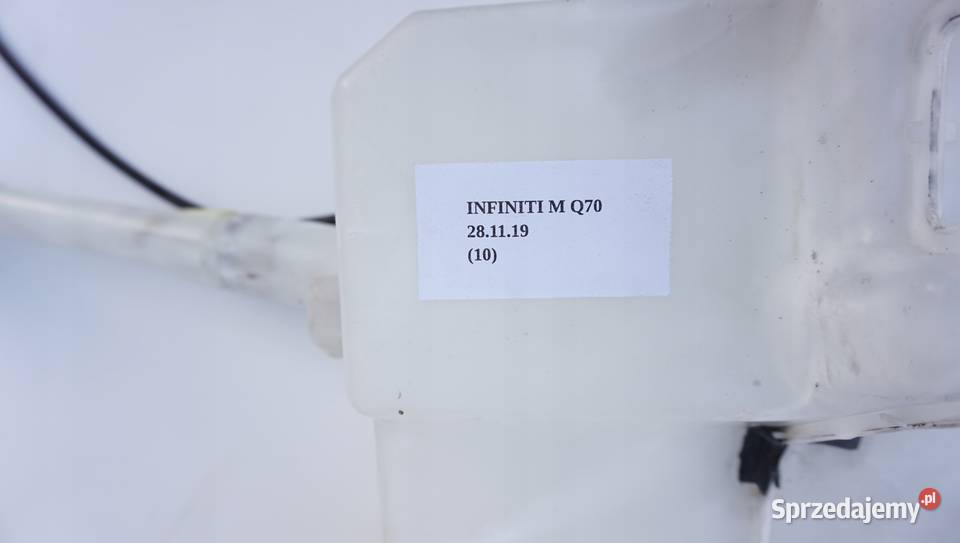 ZBIORNIK PŁYNU SPRYSKIWACZY INFINITI M Y51 1013 osobowe Nowy Tomyśl