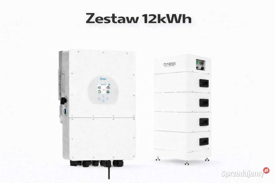 Zestaw Magazyn Inwerter HV 12 kW 1434 kWh