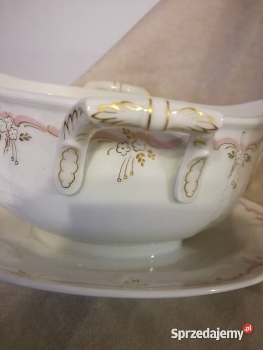 Komplet Porcelana stara Alka Kunst Bavaria biały Jastrzębie-Zdrój