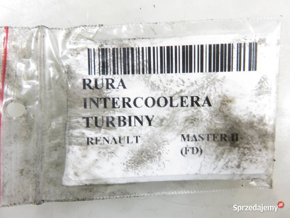 RURA INTERCOOLERA RENAULT MASTER II FD 22 dCI 90 osobowe Przewody powietrza sprzedam