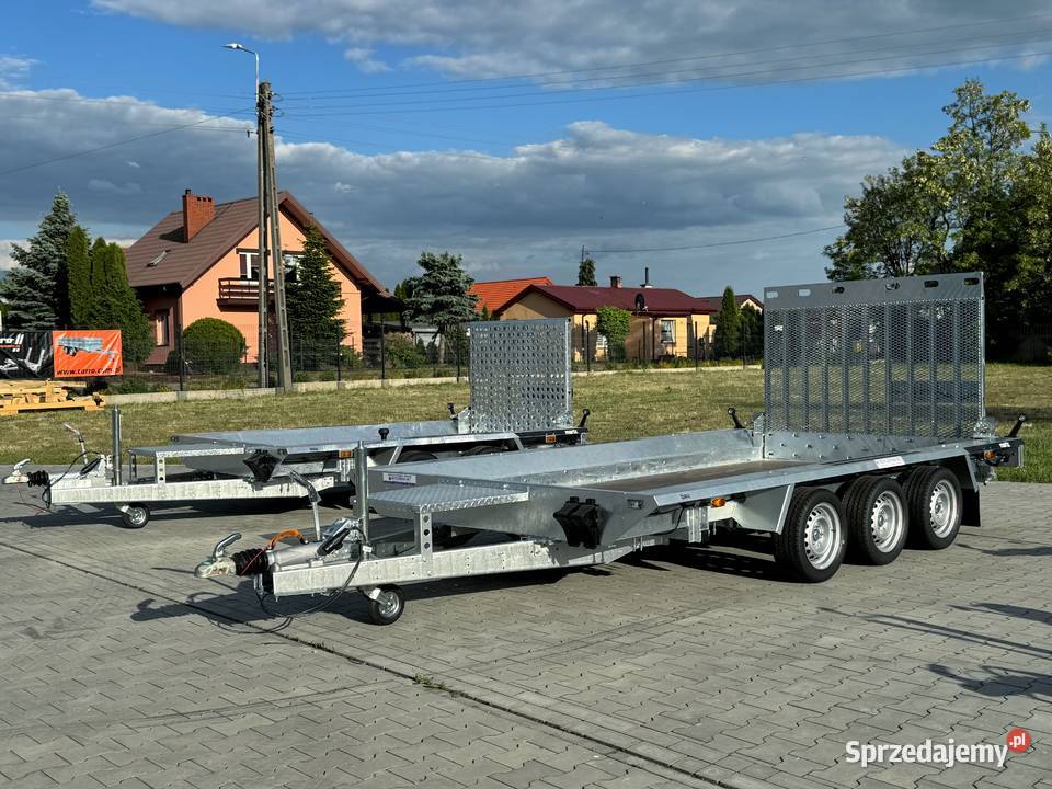 Przyczepa do przewozu koparek maszyn MARTZ BAU3 Lawety