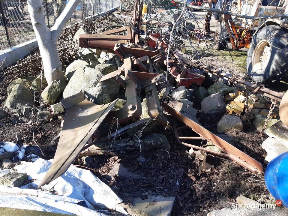 Pług łąkowy do głębokiej orki nieużytków nieuszkodzony