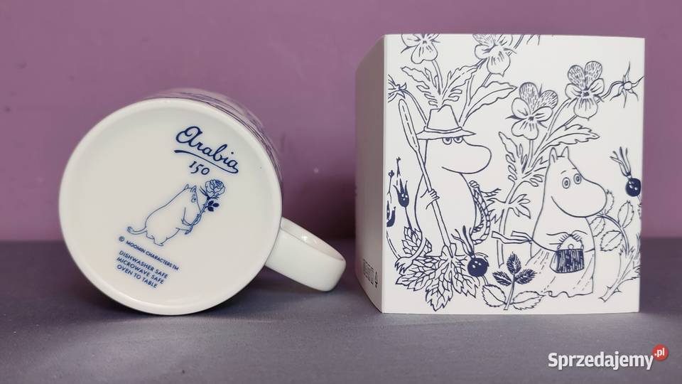 Muminki KUBEK Moomin Arabia Finland MORSKA BRYZA Jasień