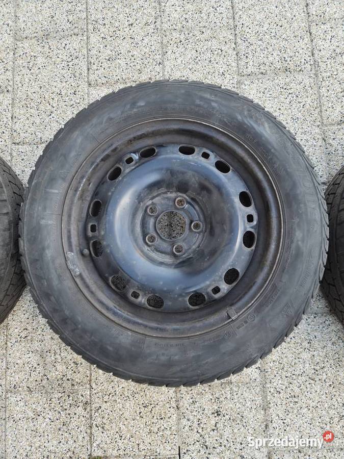 Sprzedam koła stalowe skoda vw 15 z oponami Wałbrzych sprzedam