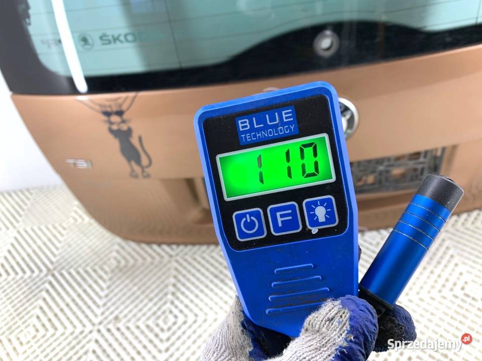 KLAPA TYŁ SKODA YETI Crossover 0917 Oranzova sprzedam