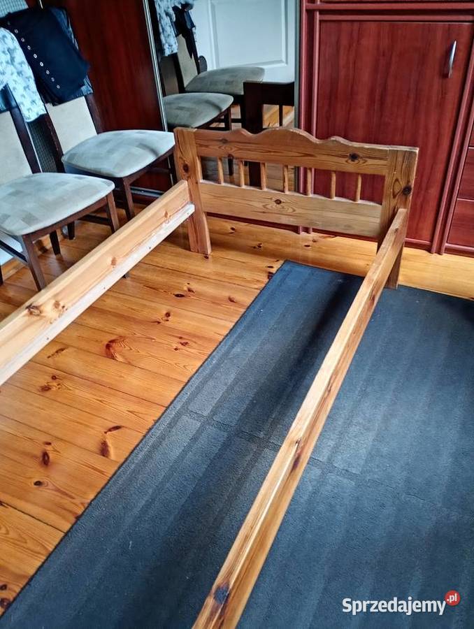 Łóżko drewniane rama 190x90 Warszawa sprzedam