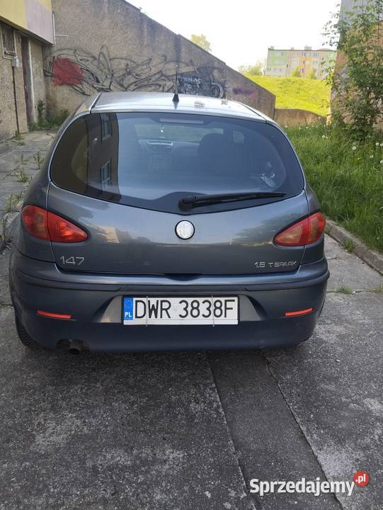 Sprzedam Alfa 147 16 benzyna 2004 r Alfa Romeo Lubin sprzedam