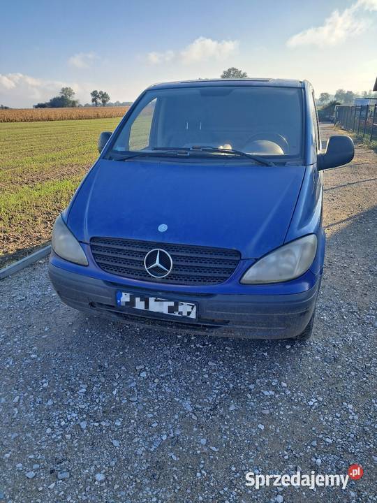 Mercedes Vito 22 Cdi 2006r Silnik sprawny Export Rok produkcji 2006 mazowieckie Płońsk
