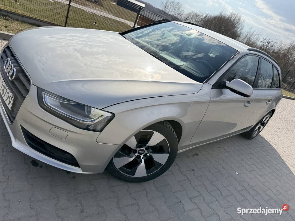 HIT AUDI A4 B8 2012 20 TDi 140 HP manual BiXenon A4 Międzyrzec Podlaski