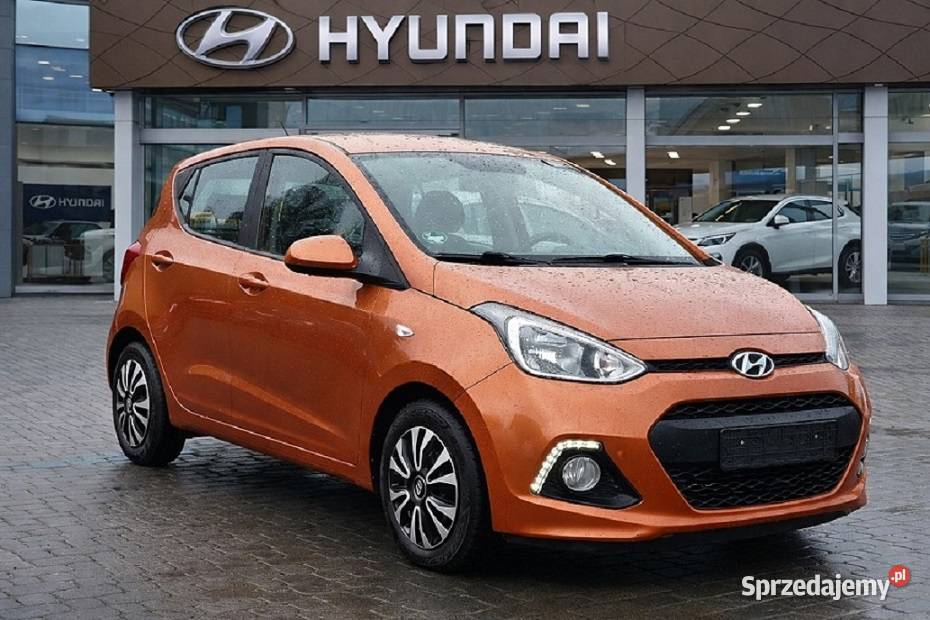 Hyundai I10 Klimatyzacja PDC Bezywpadek I pomarańczowy Słupca