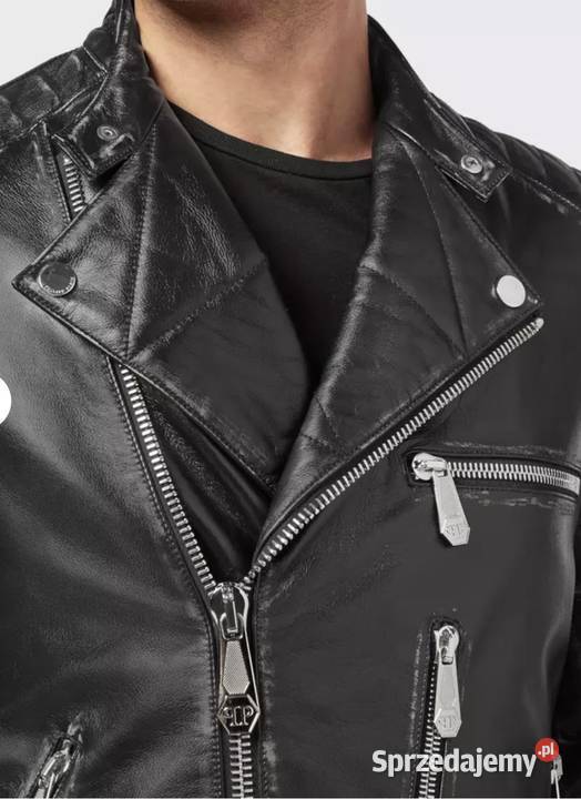 Kurtka skórzana Philipp Plein XXL nowa Lublin