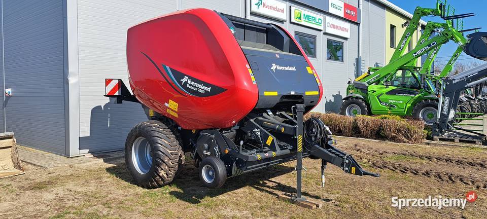 Prasa rolująca Kverneland Densus 7060 CF15 N nieuszkodzony Łubowo