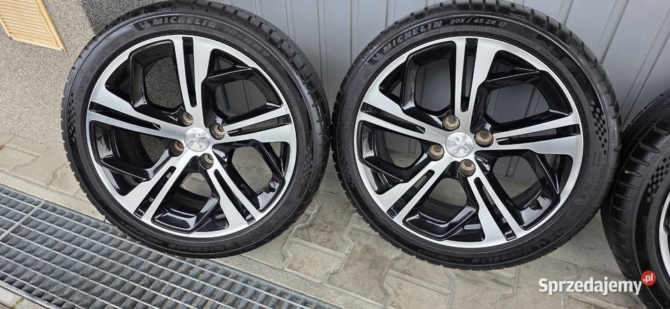 Oryginalne koła Peugeot R17 4x108Opony letnie Jelcz-Laskowice