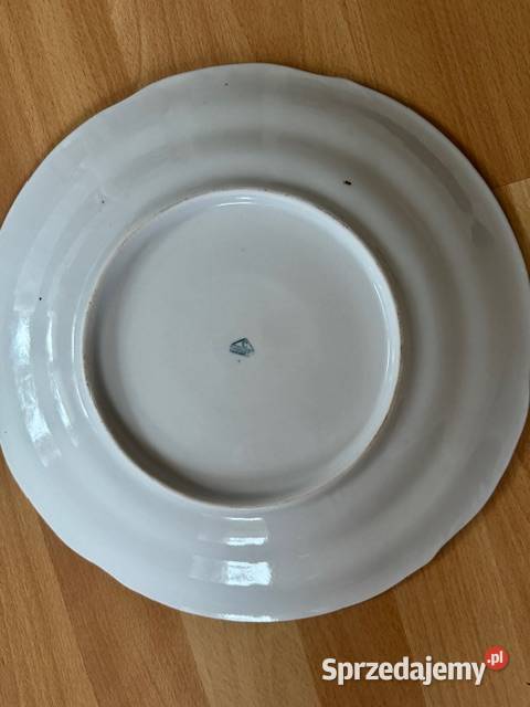 Talerz porcelanowy Pamiątka z czasów PRL vintage